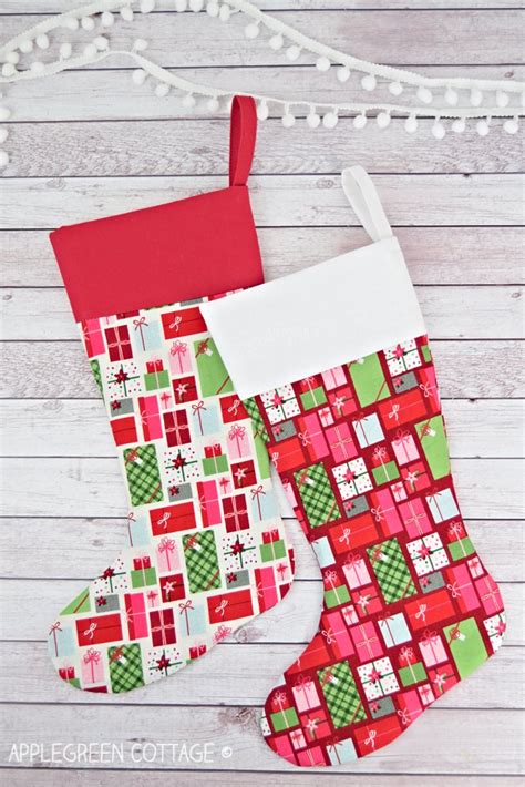 Pattern For A Christmas Stocking Free Printable